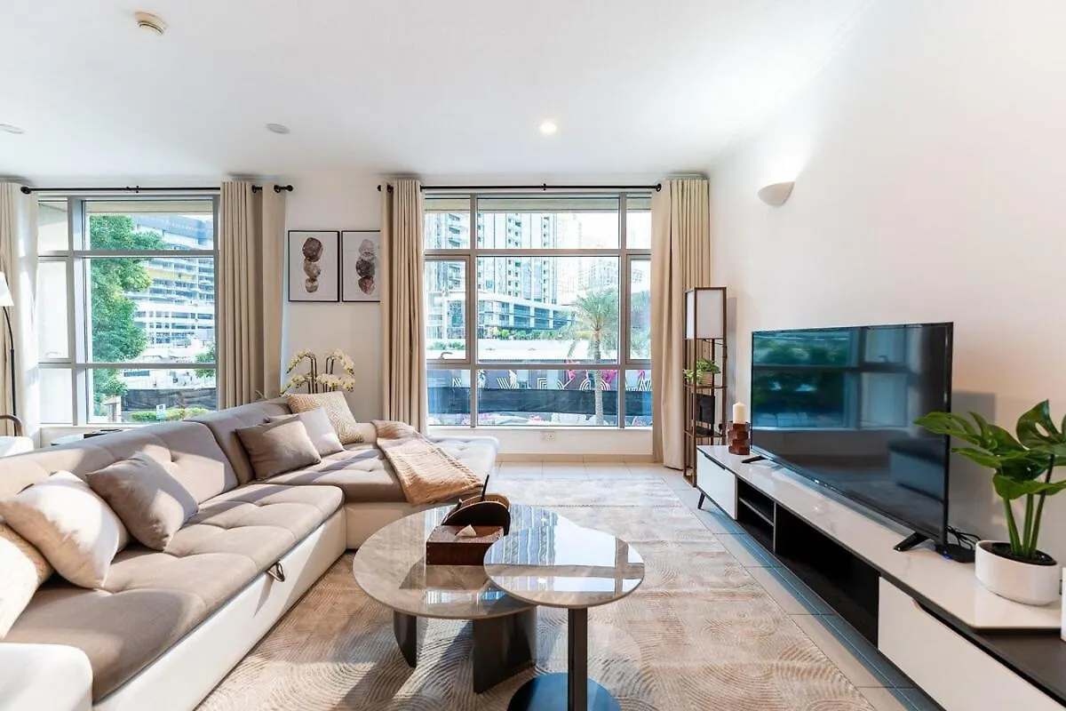 Chic 1-Bedroom Getaway With Downtown Living Charm Dubaj 0*,  Spojené arabské emiráty